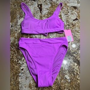 High waist bikini set